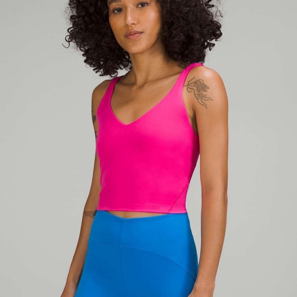 Lululemon Align Tank Top - Sonic Pink SZ 6